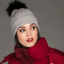 New AA Wool Pom-Pom Hat Caps & Headbands
