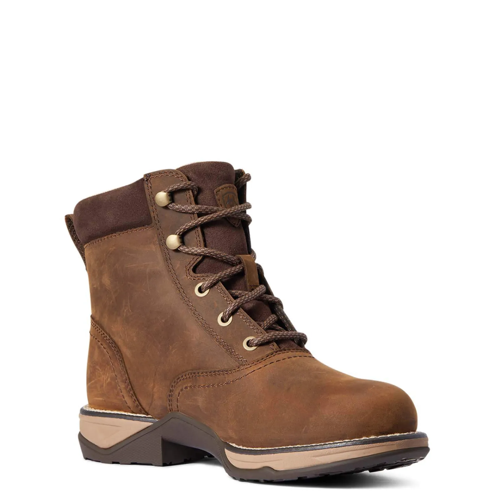 New Anthem Round Toe Lacer Women´s Waterproof Half Boots Country Boots