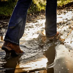 New Anthem Round Toe Lacer Women´s Waterproof Half Boots Country Boots