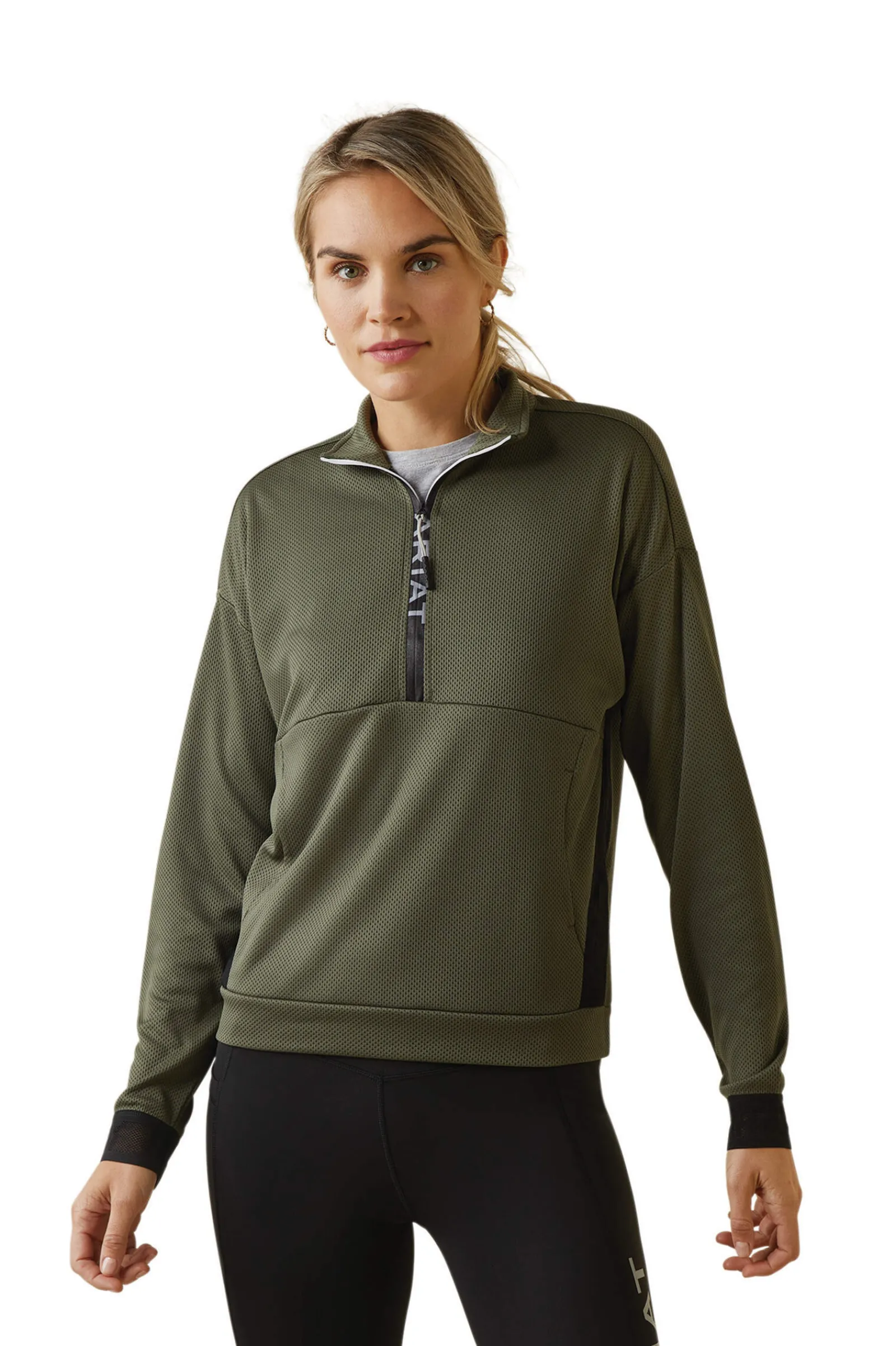 Best Breathe 1/2 Zip Women Women Riding Jumpers & Fleeces