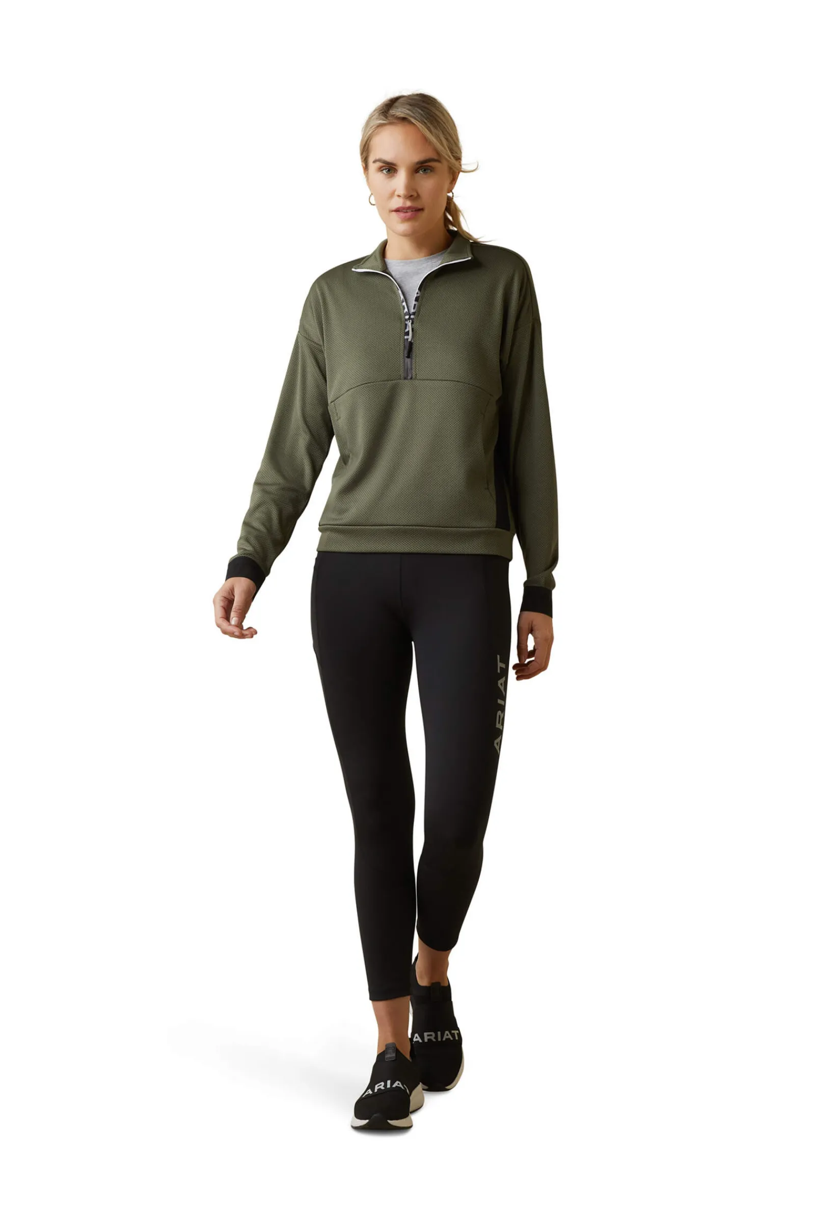 Best Breathe 1/2 Zip Women Women Riding Jumpers & Fleeces