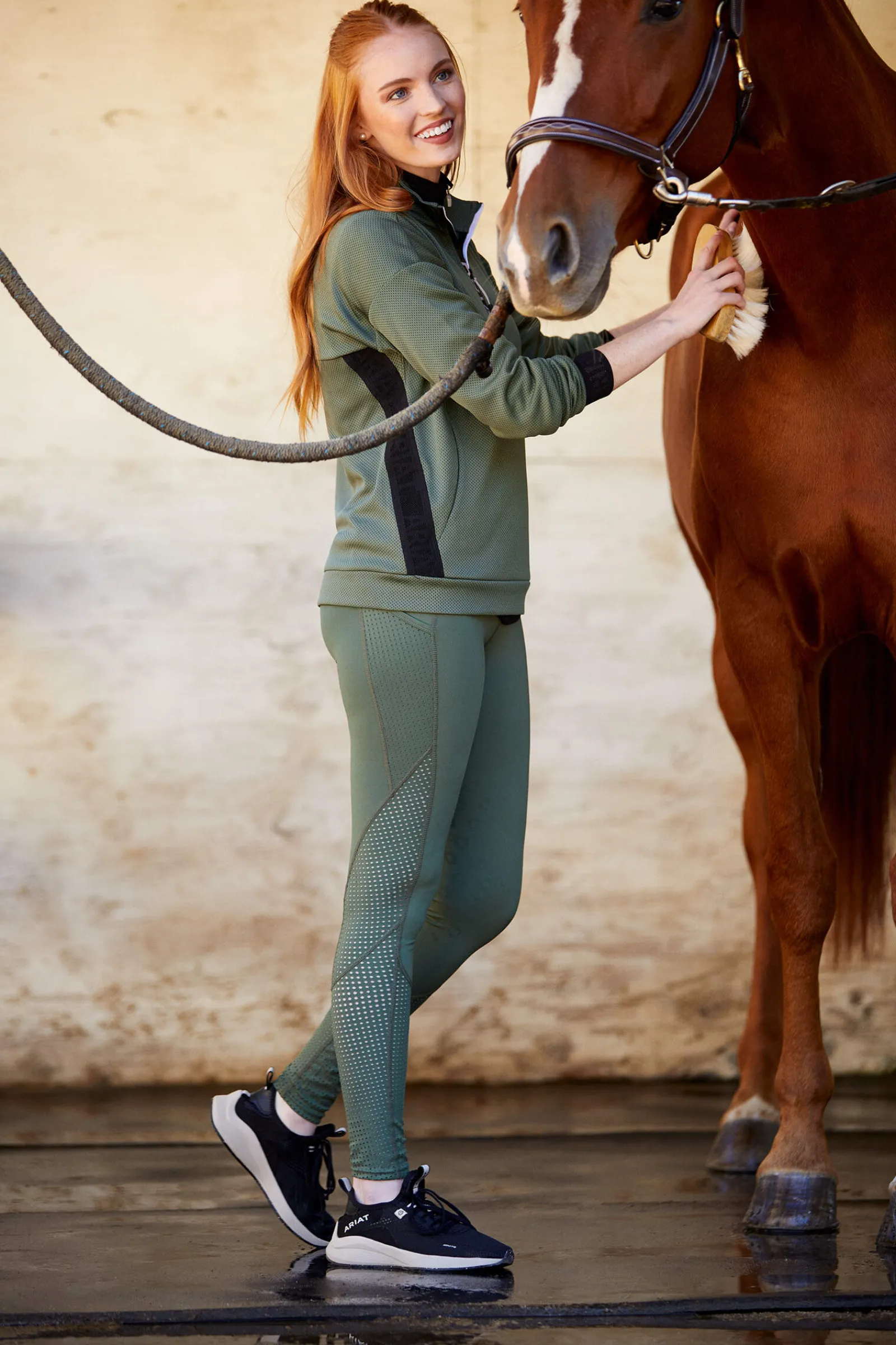 Best Breathe 1/2 Zip Women Women Riding Jumpers & Fleeces