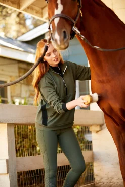 Best Breathe 1/2 Zip Women Women Riding Jumpers & Fleeces
