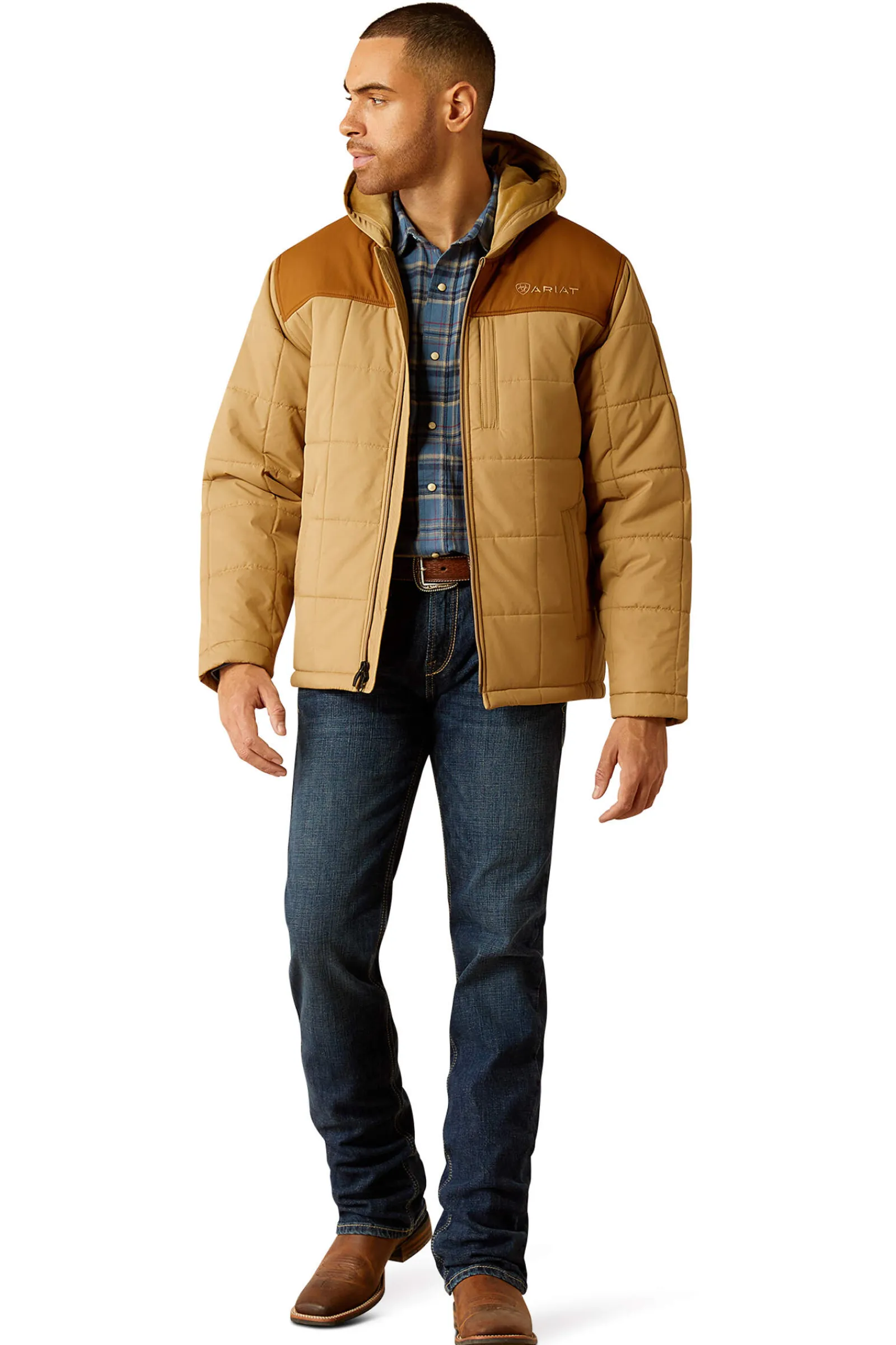 Fashion Crius Hooded Insulated Jacket Riding Jackets