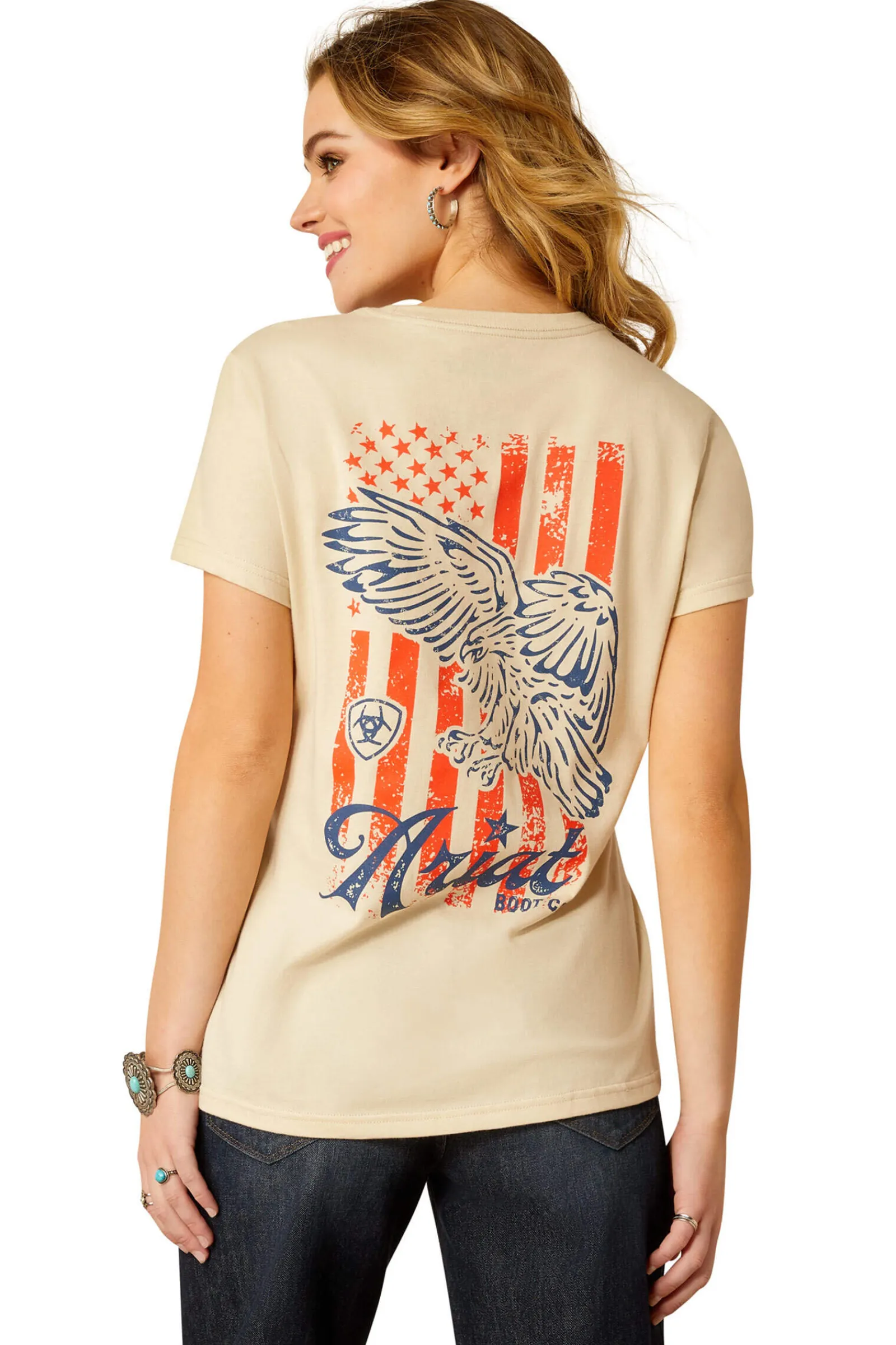 New Eagle Proud T-Shirt Women Tops & T-shirts