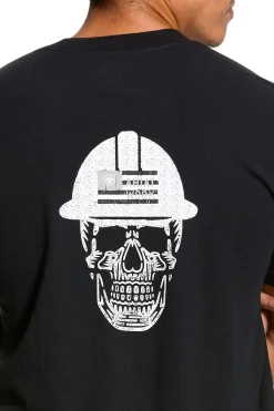 Hot Rebar Cotton Strong Roughneck Graphic T-Shirt Riding Shirts