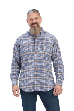New Rebar Flannel DuraStretch Work Shirt Riding Shirts