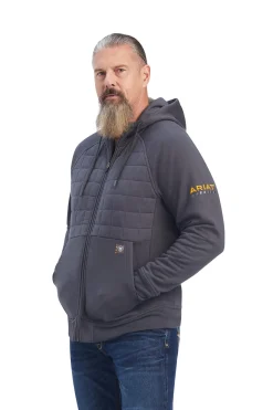 Online Rebar Regulator Full Zip Men Riding Jackets