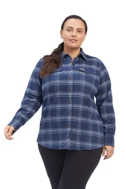 Best Rebar Women´s Flannel DuraStretch Work Shirt Women Tops & T-shirts