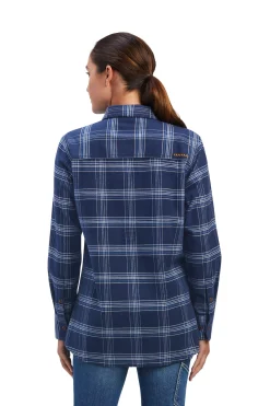 Best Rebar Women´s Flannel DuraStretch Work Shirt Women Tops & T-shirts