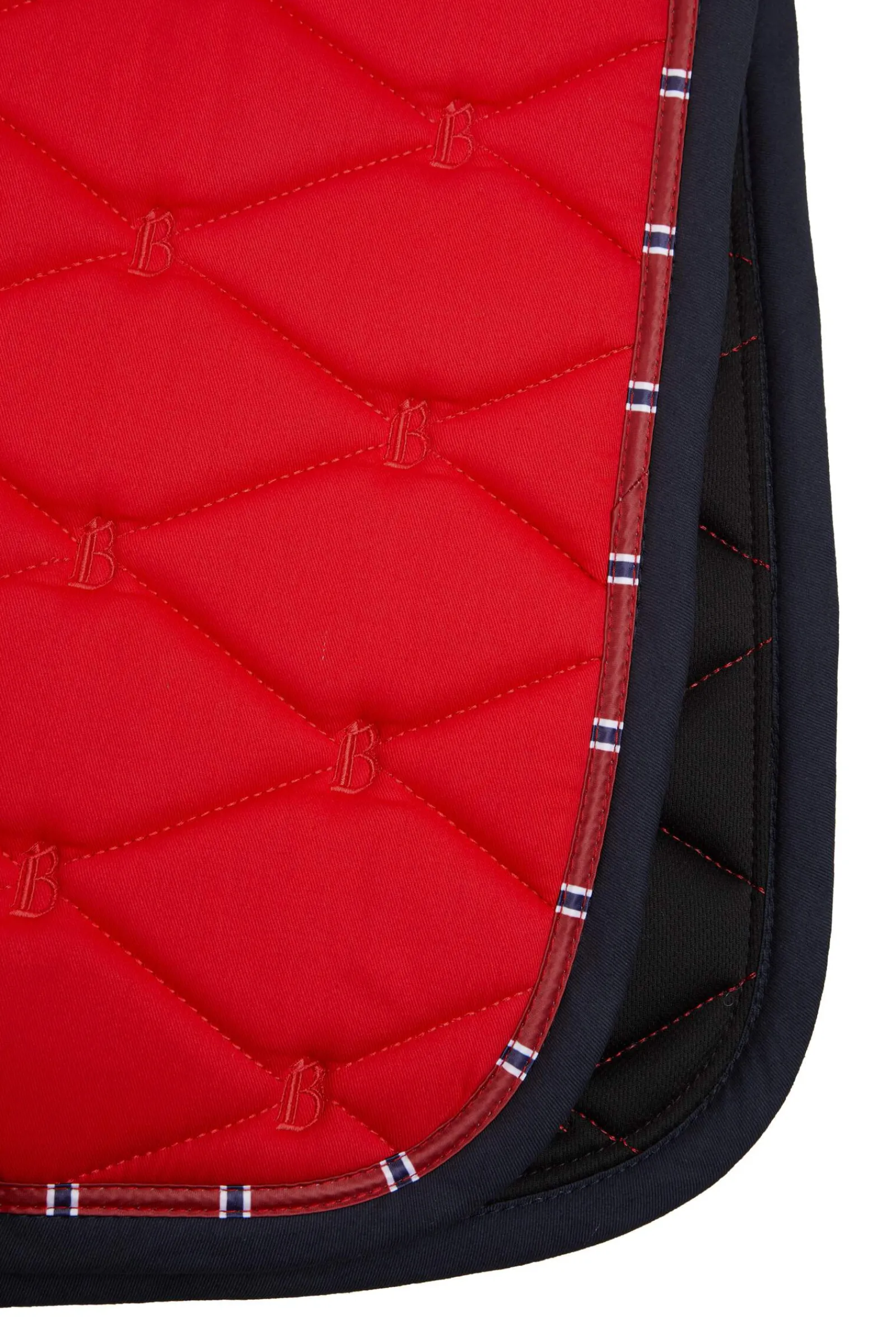 Discount B Vertigo Amory All Purpose Saddle Pad with Monogram Embroidery Pony Saddle Pads|All Purpose & Jumping Saddle Pads
