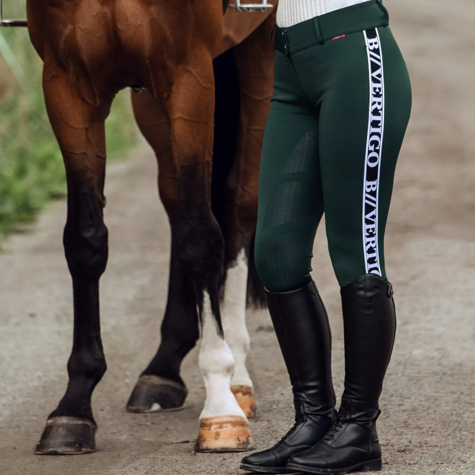 Outlet B Vertigo Angelika Full Seat Breeches High Waist with silicone grip for Woman Full Seat Breeches