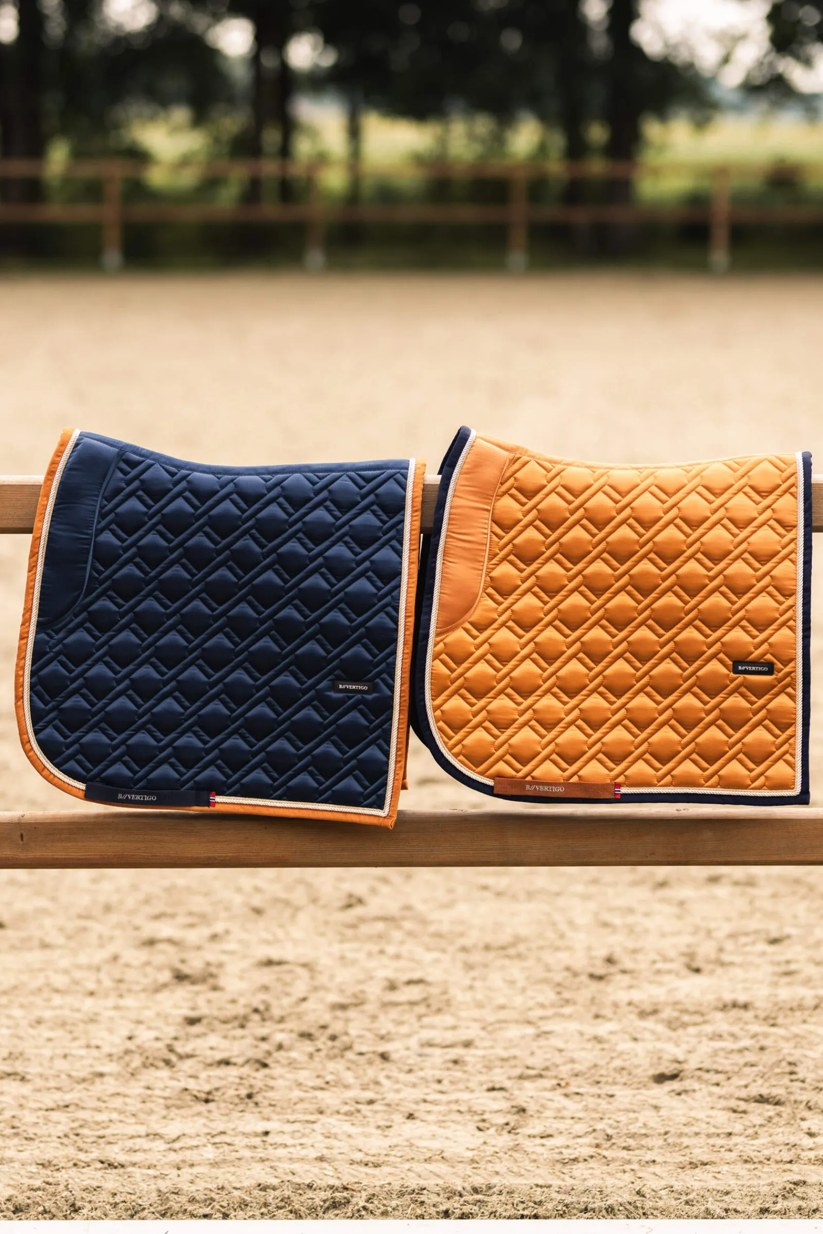 Discount B Vertigo Evolve Dressage Saddle Pad with Anti-Slip Cushion Dressage Saddle Pads