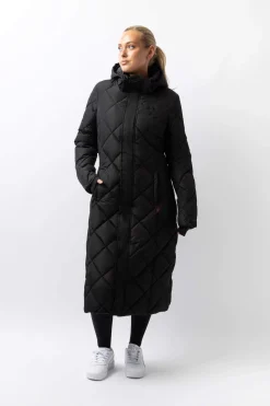 Discount B Vertigo Gem Long Padded Coat Women Coats & Jackets