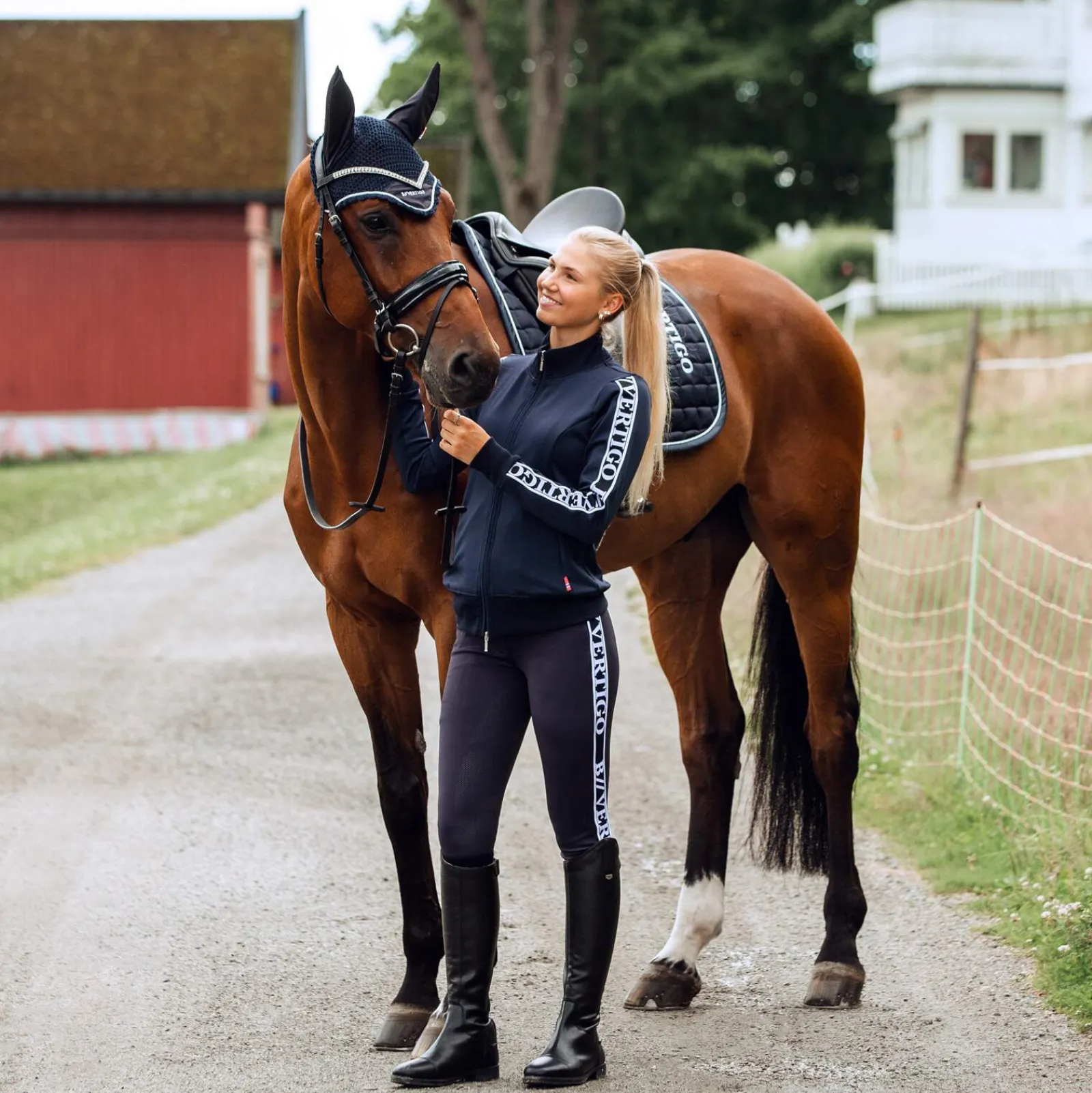 New B Vertigo Gillam Dressage Saddlepad Dressage Saddle Pads