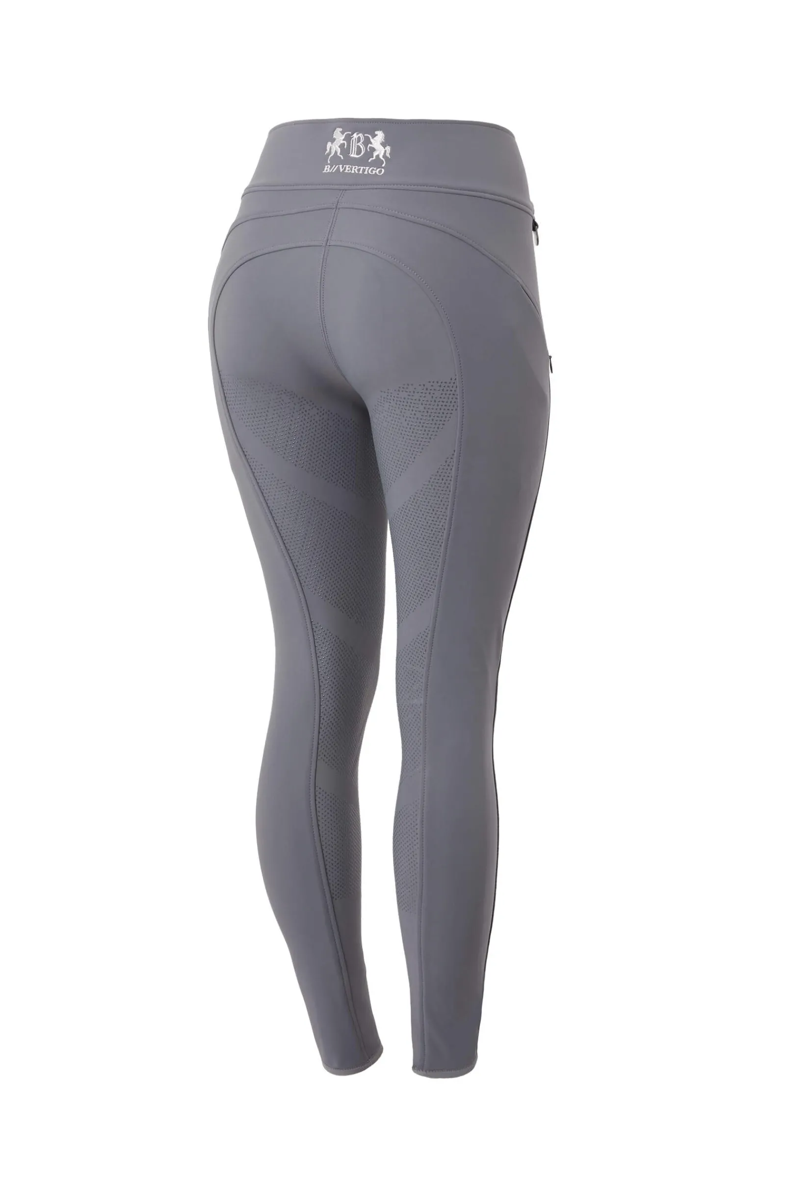 Hot B Vertigo Justine Thermo Silicone Full Seat Breeches for Women Winter Breeches