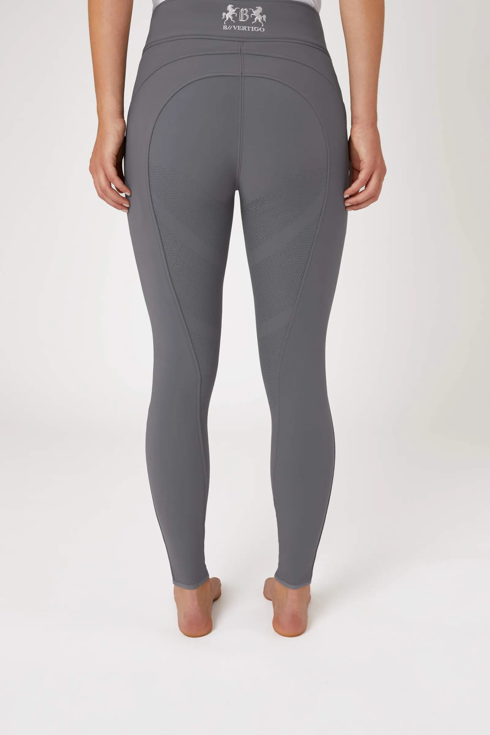 Hot B Vertigo Justine Thermo Silicone Full Seat Breeches for Women Winter Breeches