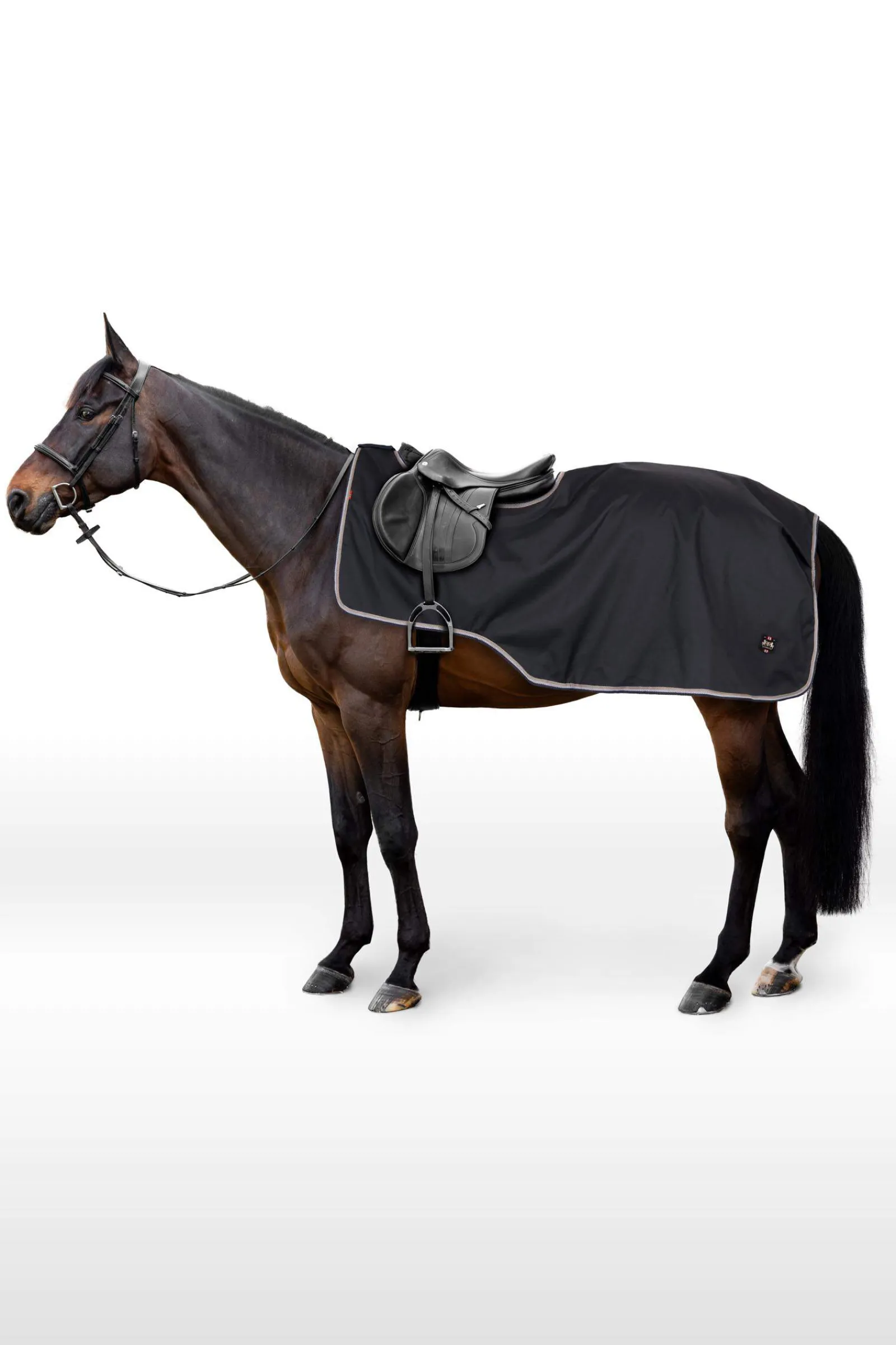 Fashion B Vertigo Lachlan 600D Rain Riding Rug with wool lining Exercise Sheets & Quarter Sheets