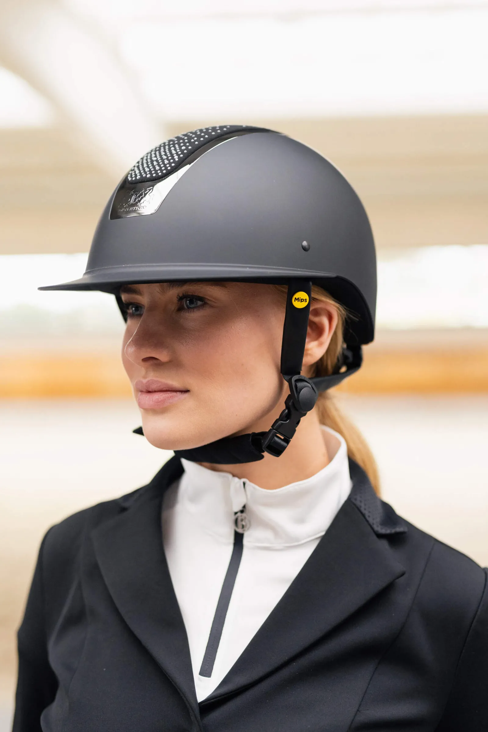 Clearance B Vertigo Majoris Mips Helmet with Rhinestones Women Club Apparel|Riding Hats & Helmets