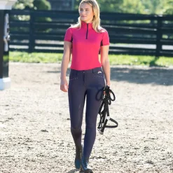 Hot B Vertigo Olivia Full Seat Breeches with silicone Grip for Woman Full Seat Breeches