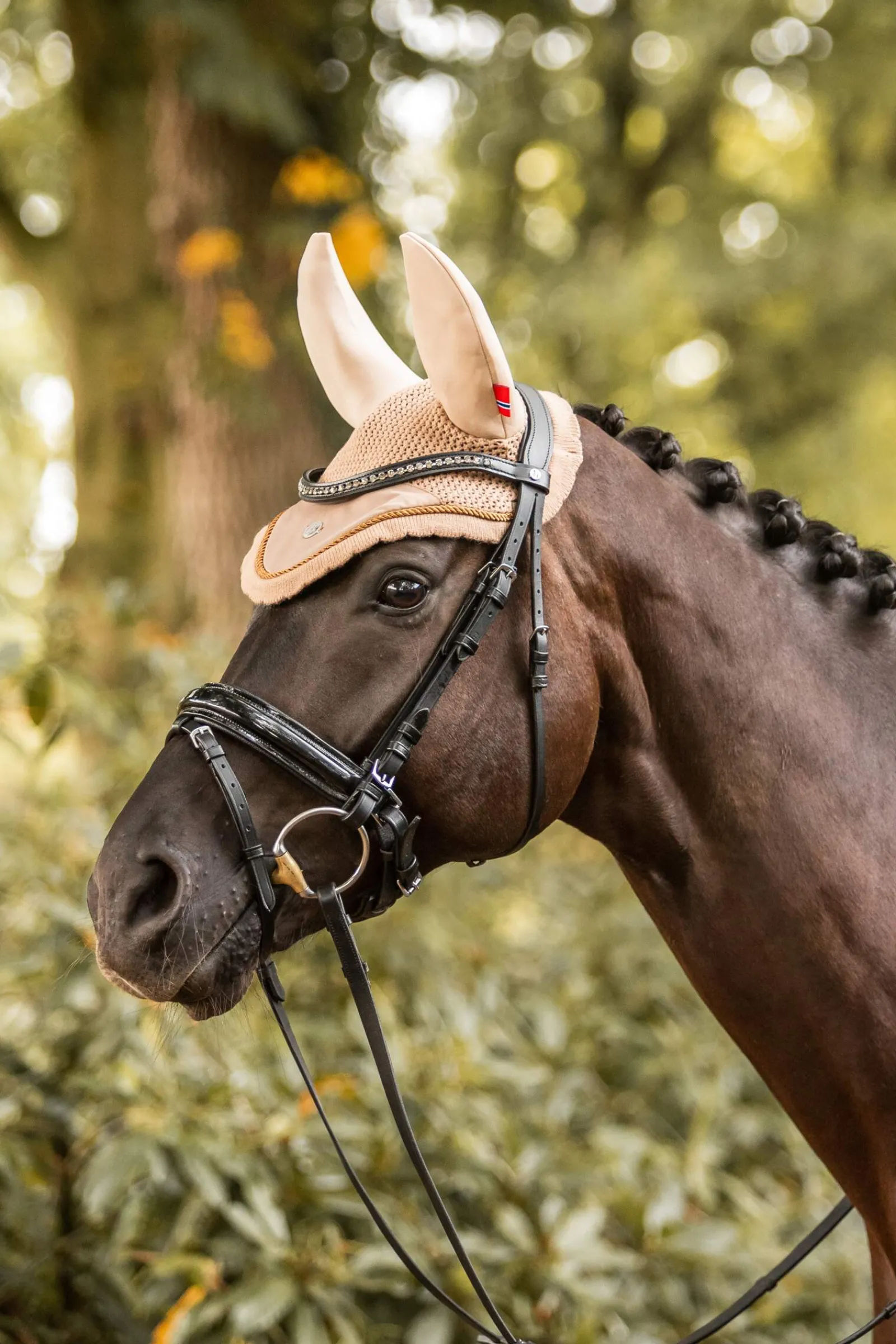 New B Vertigo Quinn Soundless Ear Net Ear Bonnets & Fly Veils|Ear Bonnets & Fly Veils