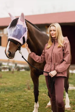 Sale B Vertigo Rouge Reflection Fly Mask Fly Masks & Fringes|Fly Masks & Fringes