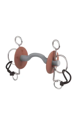 Hot Beris Short Pelham with Tongue Port Bar Pelham Bits