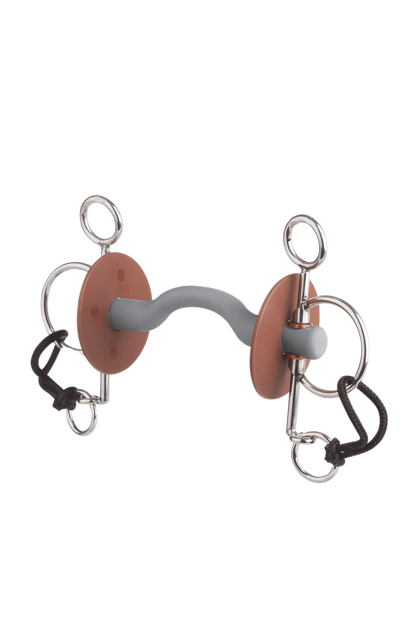 Hot Beris Short Pelham with Tongue Port Bar Pelham Bits