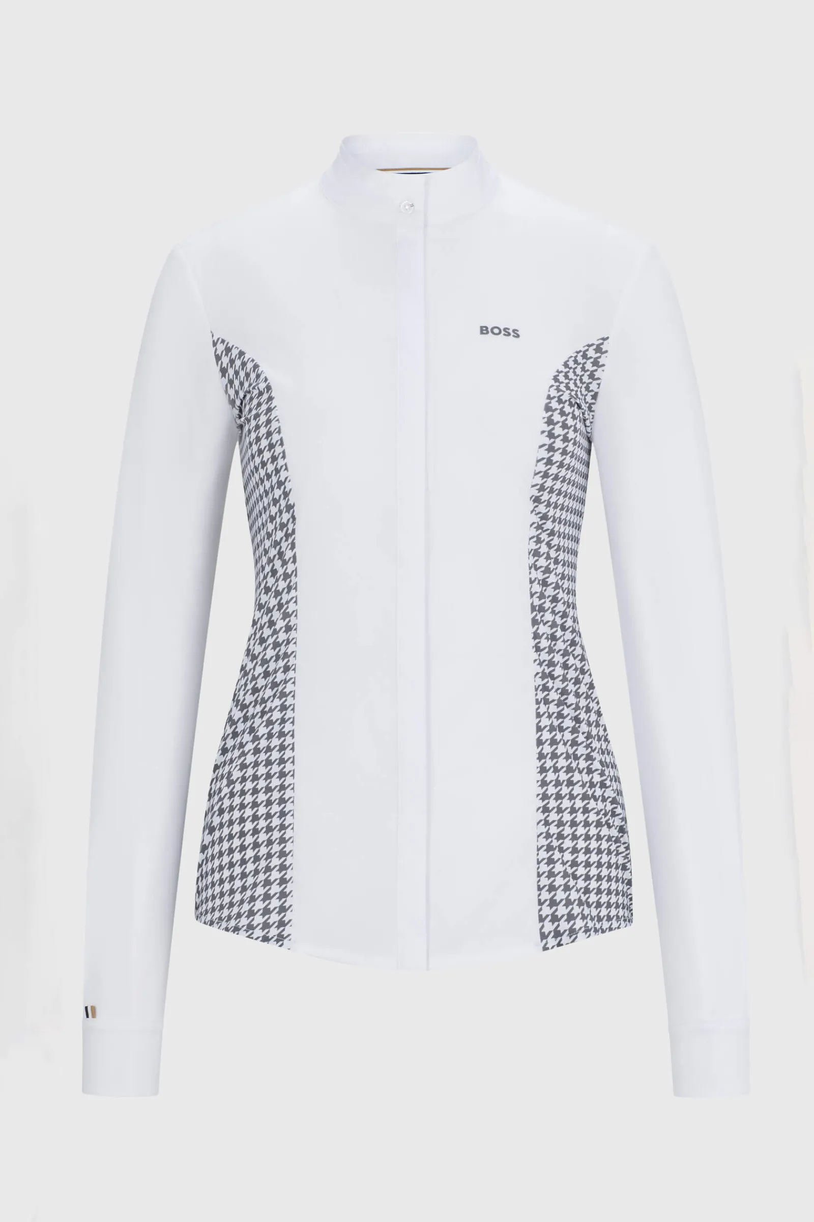 Hot Emma Show Blouse Houndstooth Women Show Clothing|Tops & T-shirts