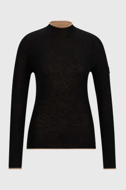 Discount May Soft Knit Turtleneck Women Riding Jumpers & Fleeces