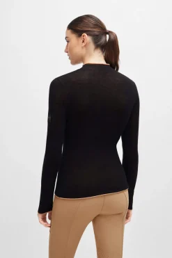 Discount May Soft Knit Turtleneck Women Riding Jumpers & Fleeces