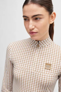 Best Rachel Training Shirt Houndstooth Women Tops & T-shirts
