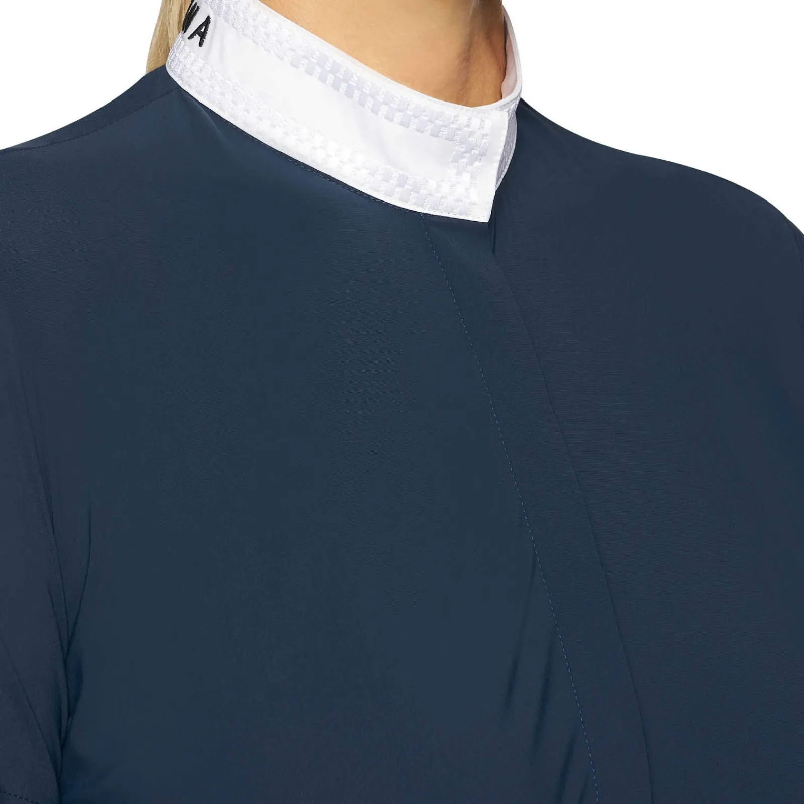 Discount Cavalleria Toscana Embroidery Short Sleeve Show Shirt Women Tops & T-shirts