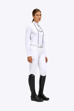 Sale Cavalleria Toscana Tech Jersey Piqué Women Women Show Clothing|Tops & T-shirts