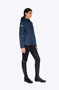 New Cavalleria Toscana Tricolour Enblem Hooded Jacket Women Riding Jumpers & Fleeces