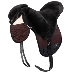 Clearance Premium Plus Shetland Lambskin Saddle Saddles