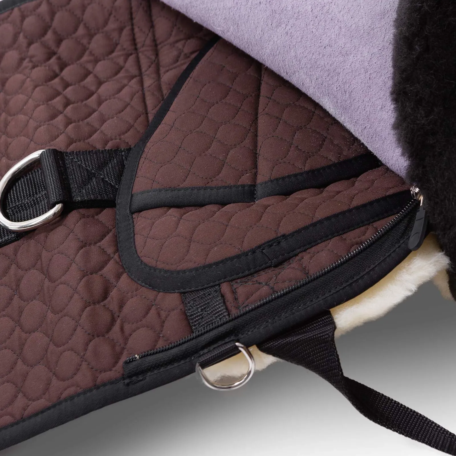 Clearance Premium Plus Shetland Lambskin Saddle Saddles