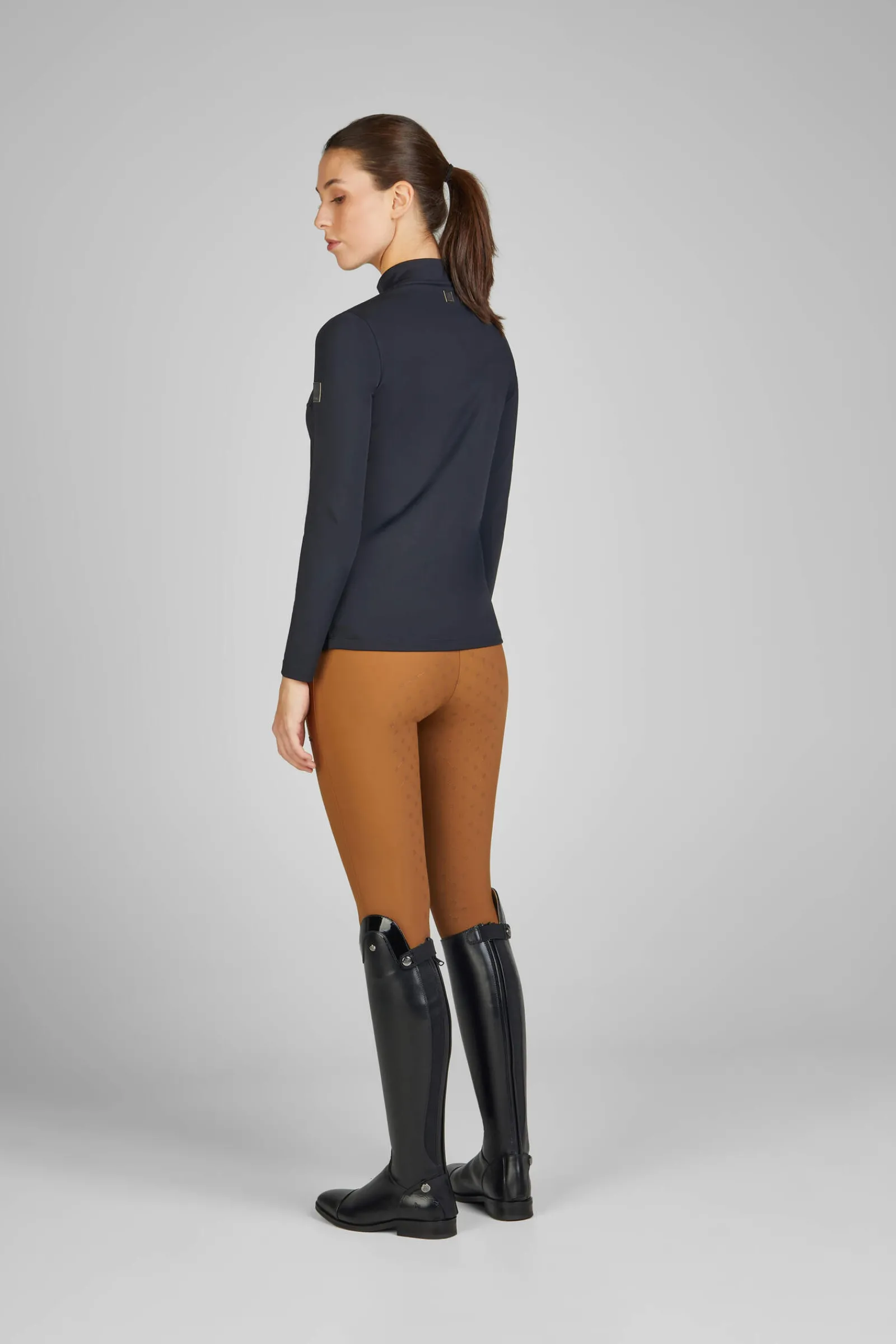 Online Fanatics AW24 Longsleeved 1/2 Zip Shirt Women Tops & T-shirts
