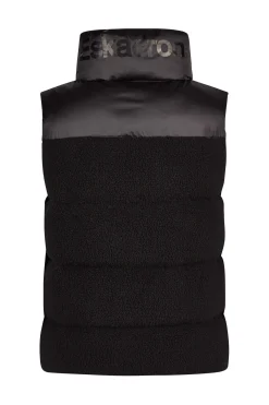 New Fanatics AW24 Quilted Teddy Fleece Waistcoat Women Coats & Jackets