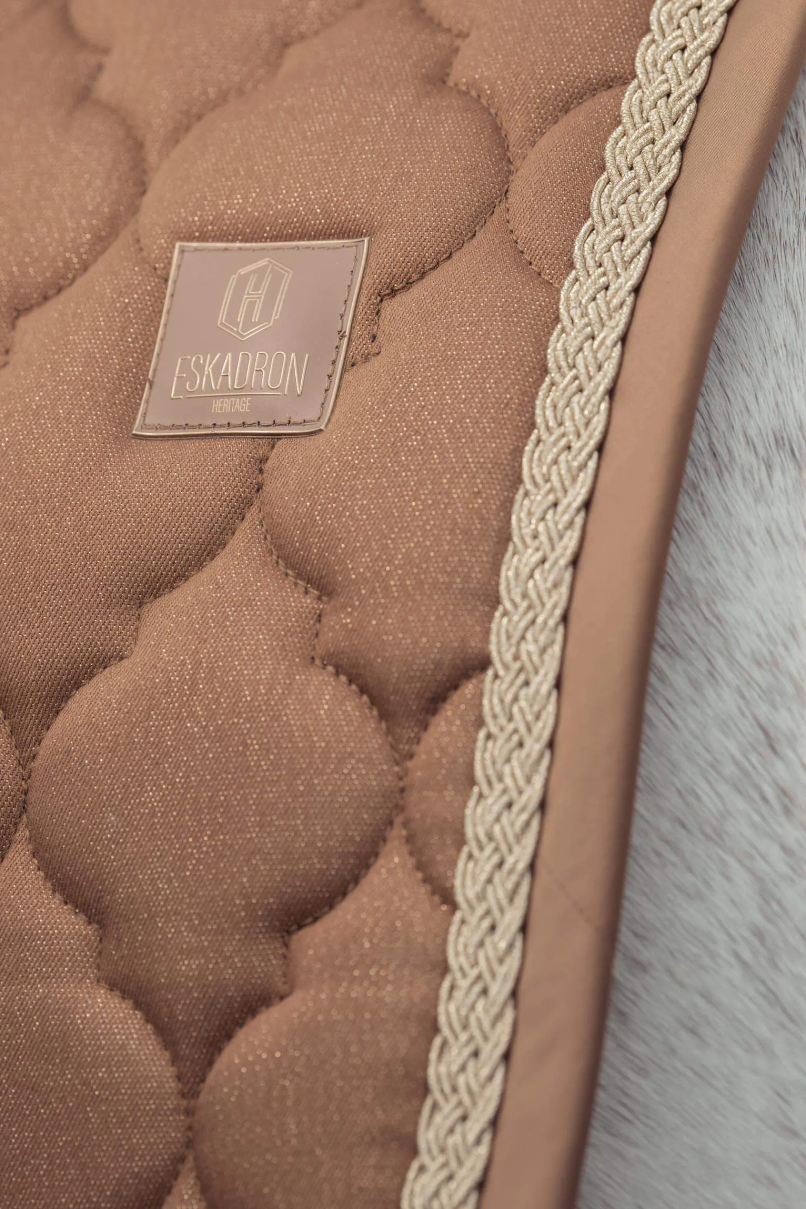 Outlet Heritage AW24 Cotton Glitter Dressage Saddle Pad Dressage Saddle Pads