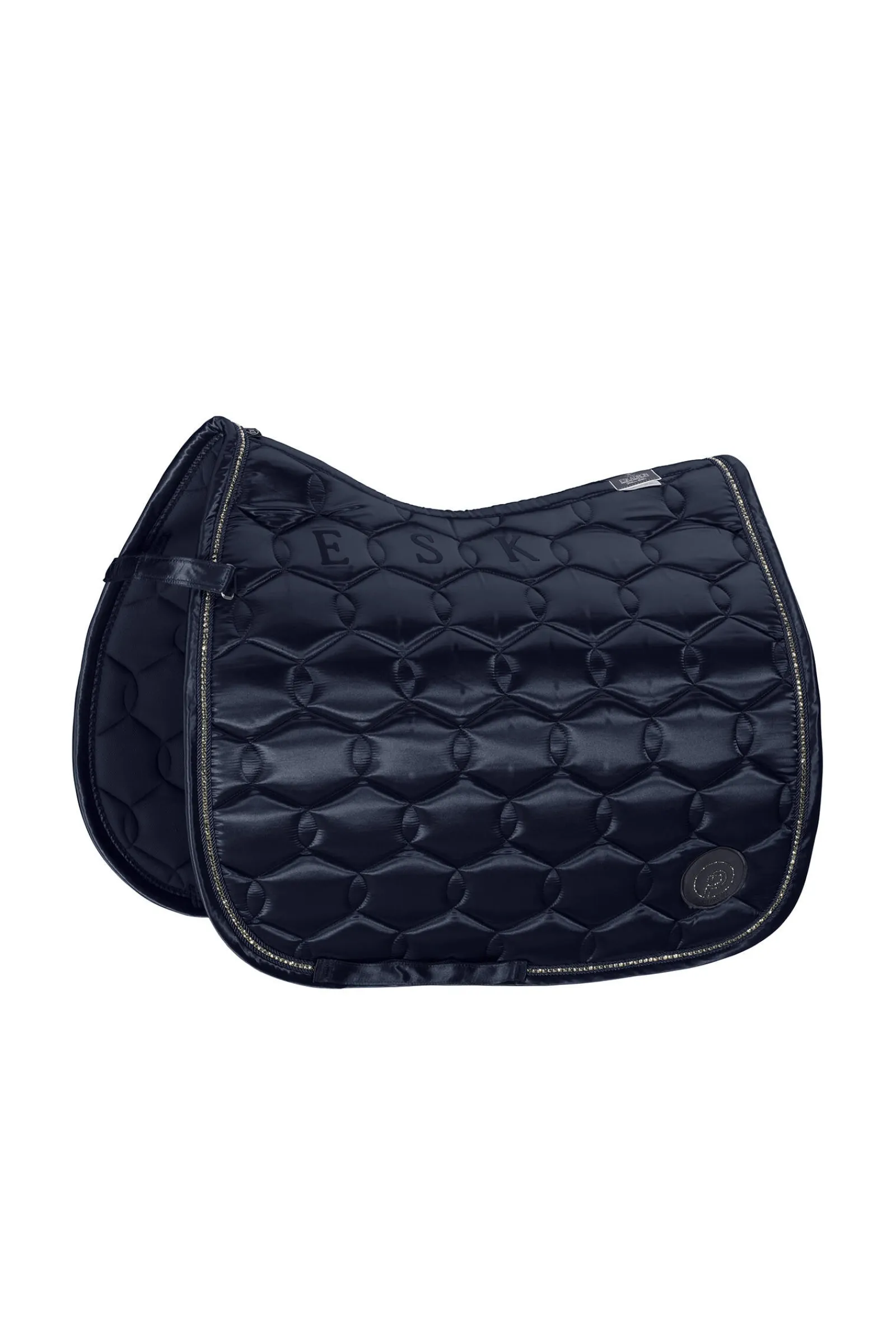 Online Platinum 22 Satin Crystal Dressage Saddle Pad Dressage Saddle Pads