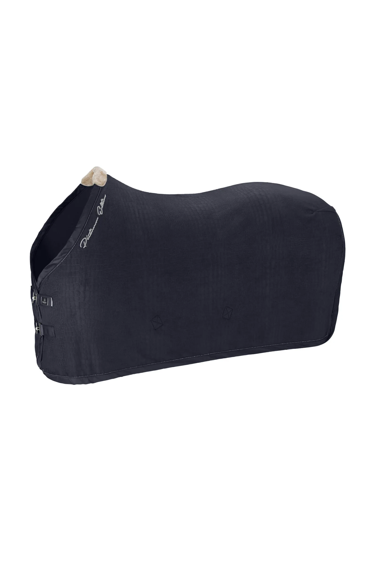 New Platinum 22 Stamped Fleece Sweat Rug Fleece Horse Rugs & Cooler Rugs