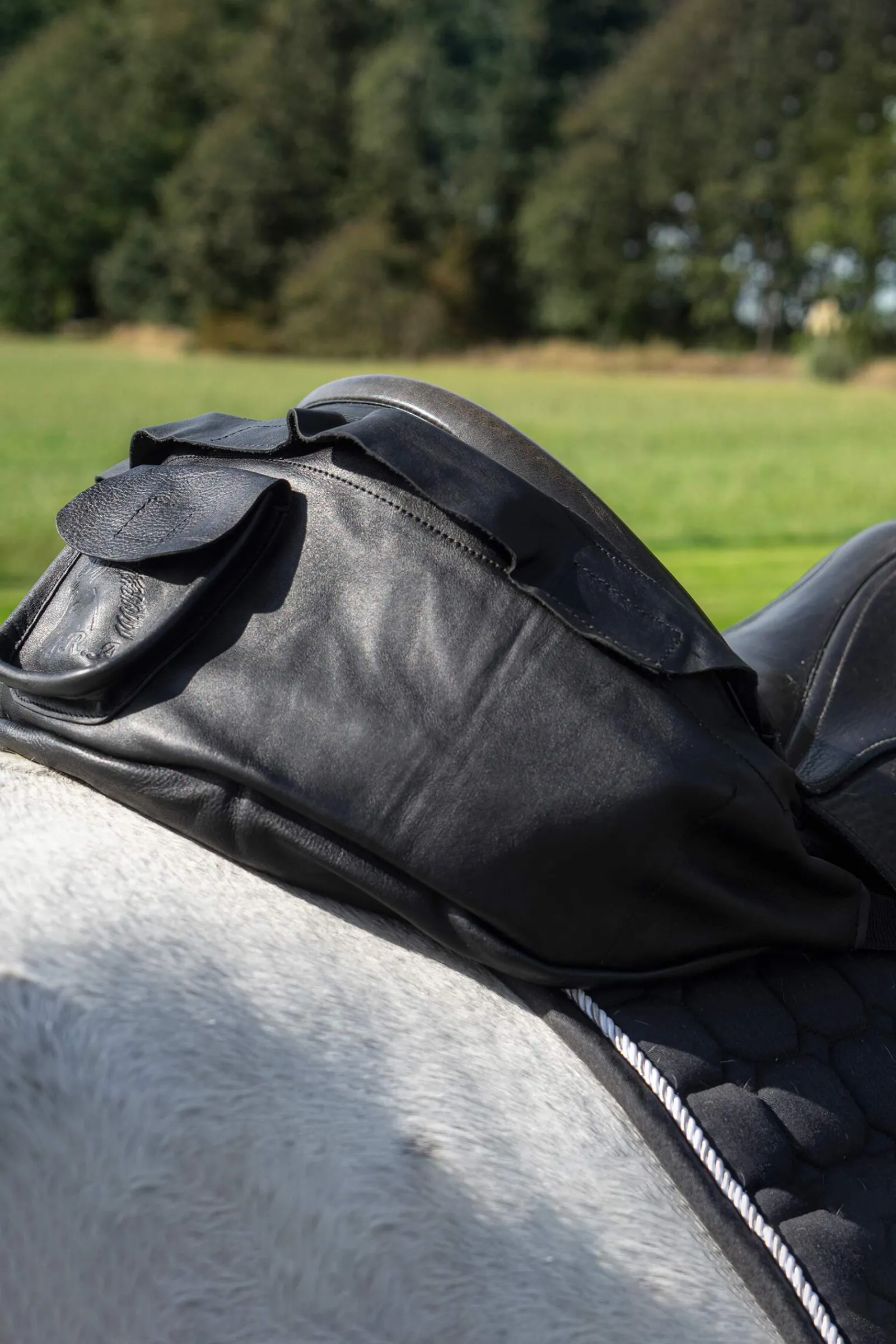 Hot F.R.A. Freedom Riding Articles Taro Saddle Bag Simple Leather Saddles