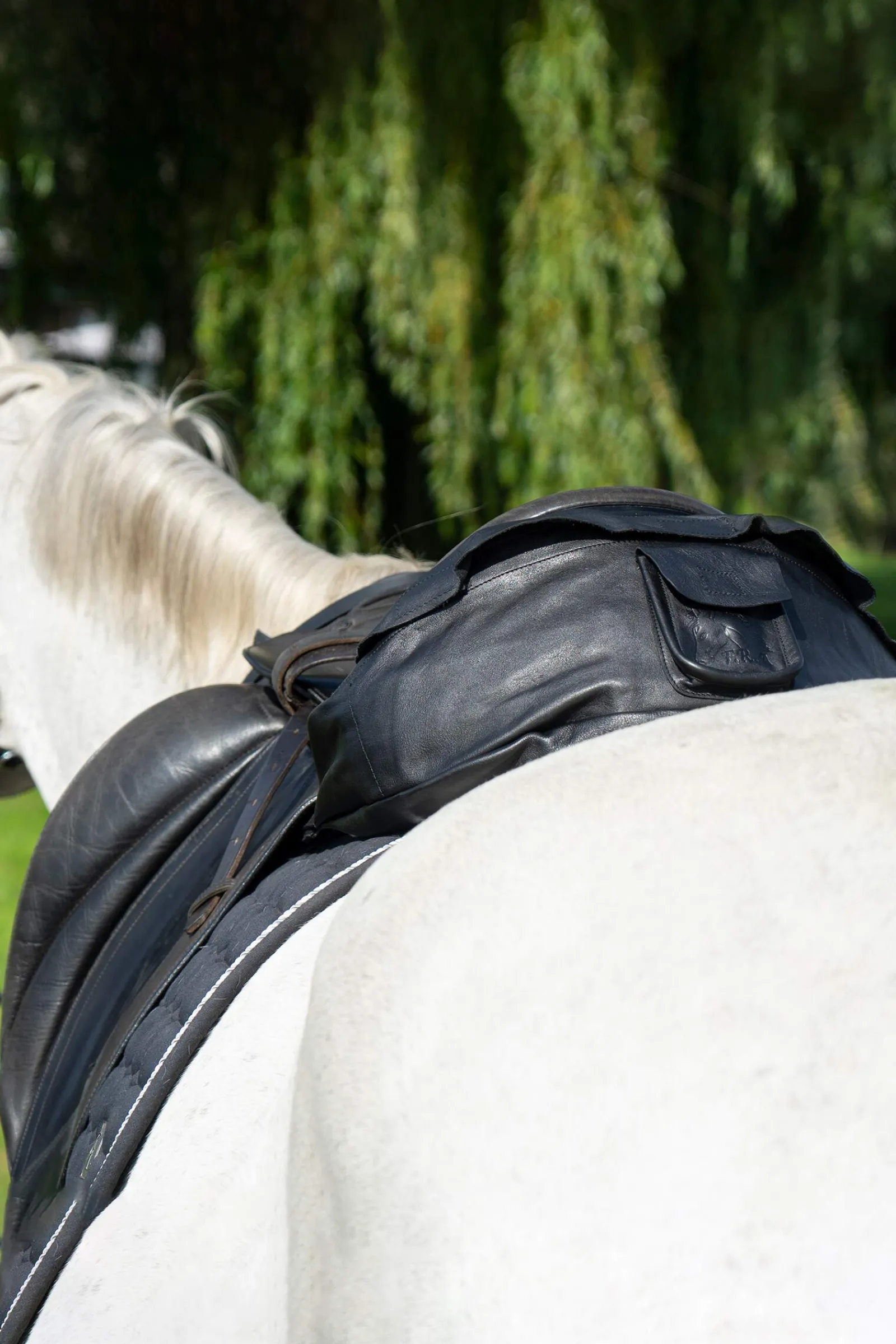 Hot F.R.A. Freedom Riding Articles Taro Saddle Bag Simple Leather Saddles