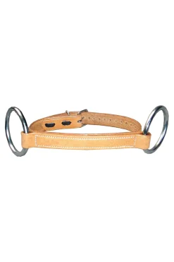 Best F.R.A. Freedom Riding Articles Tabal Leather Bit with Chinbelt Western|Loose Ring Snaffles