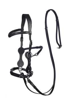 Clearance F.R.A. Freedom Riding Articles Calli Hackamore Bridle With Reins (System 2) Bridles & Nosebands
