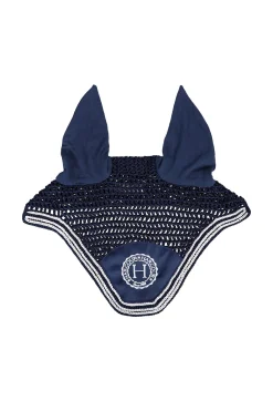 Fashion Set Surf Dressage Saddle Pad & Fleek Fly Hood Dressage Saddle Pads