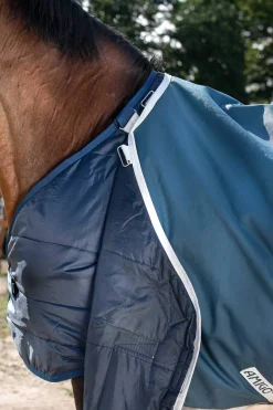 New Amigo AmEco 12 Plus Turnout Rug With Detachable Neck, 0g Lightweight Turnout Rugs