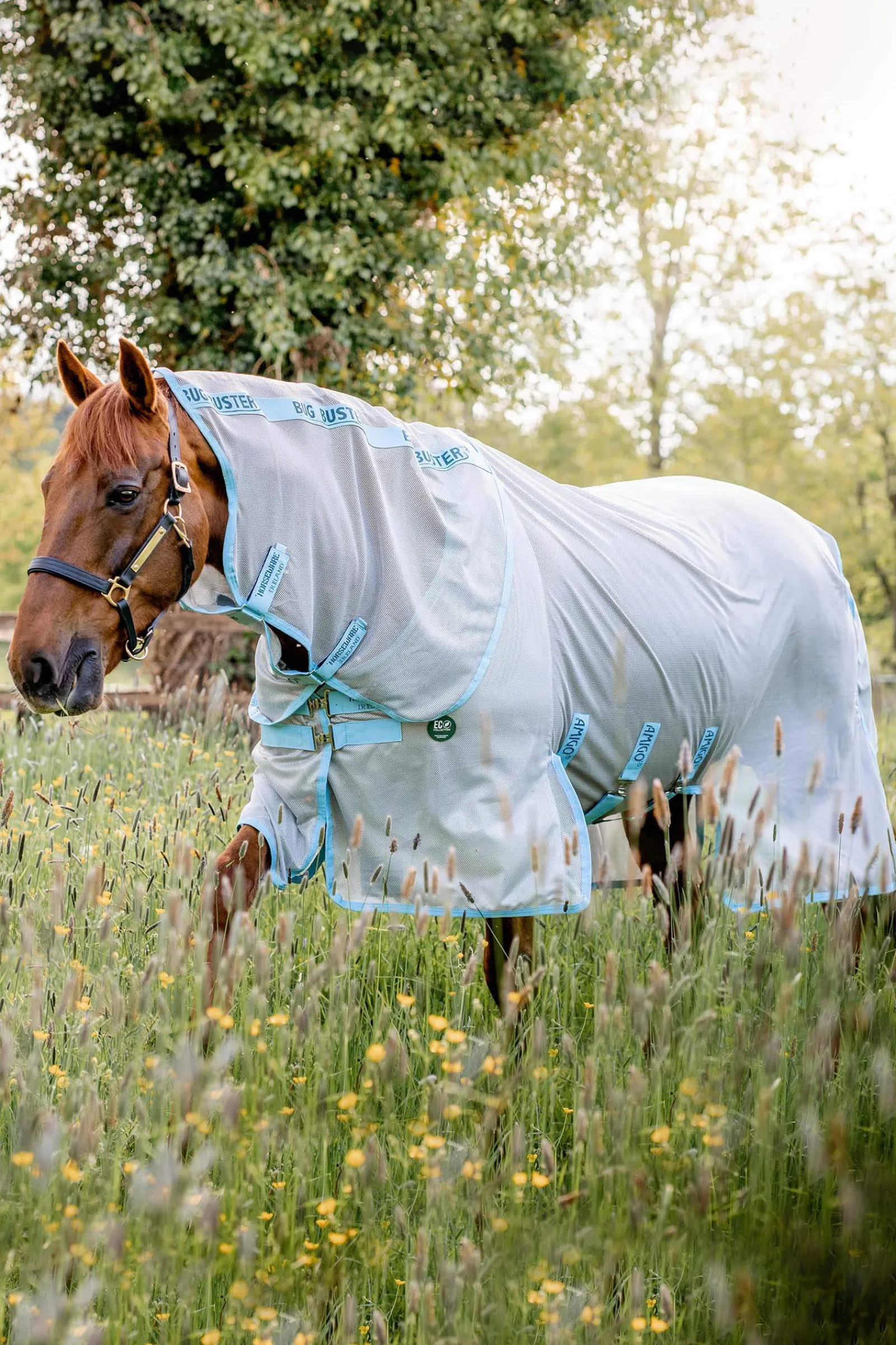 New Amigo AmEco Bug Buster Fly Rug With Detachable Neck Fly Rugs|Fly Rugs