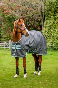 Best Amigo Hero Ripstop Turnout Rug With Fleece Lining, 50g Lightweight Turnout Rugs
